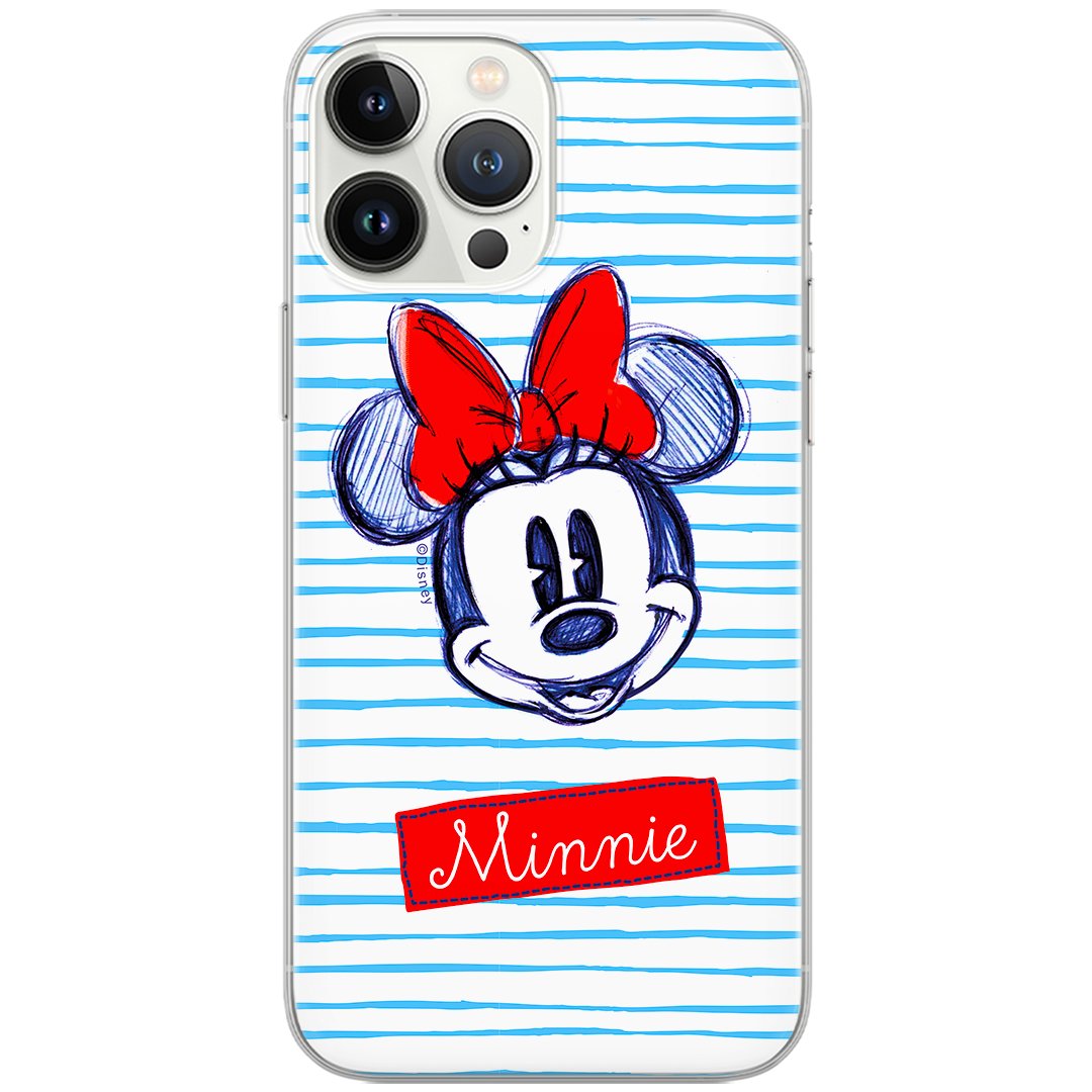 Etui Disney dedykowane do Xiaomi REDMI NOTE 9, wzór: Minnie 011 Etui całkowicie zadrukowane, oryginalne i oficjalnie licencjonowane