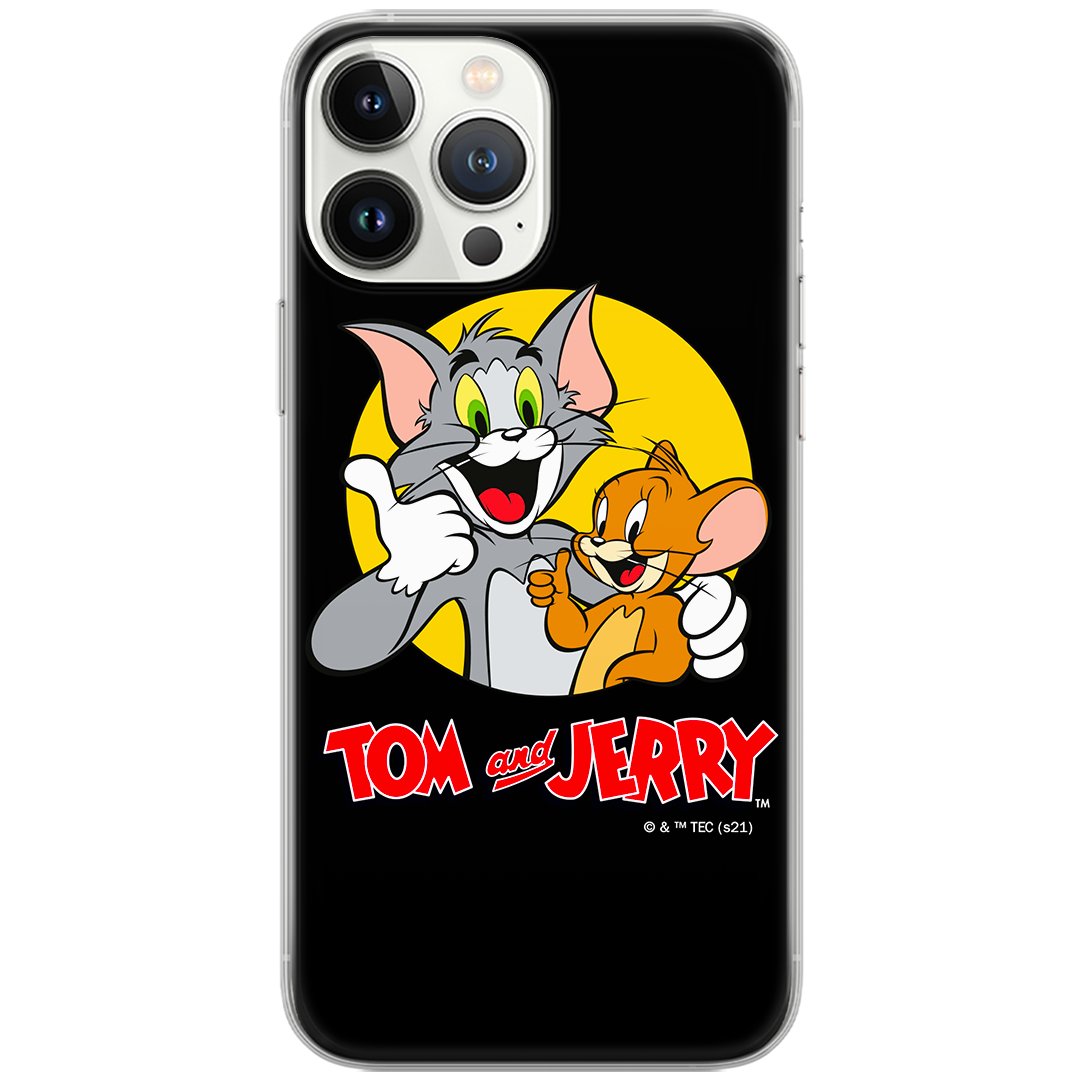 Etui Tom and Jerry dedykowane do Samsung S21, wzór: Tom i Jerry 013 Etui całkowicie zadrukowane, oryginalne i oficjalnie licencjonowane