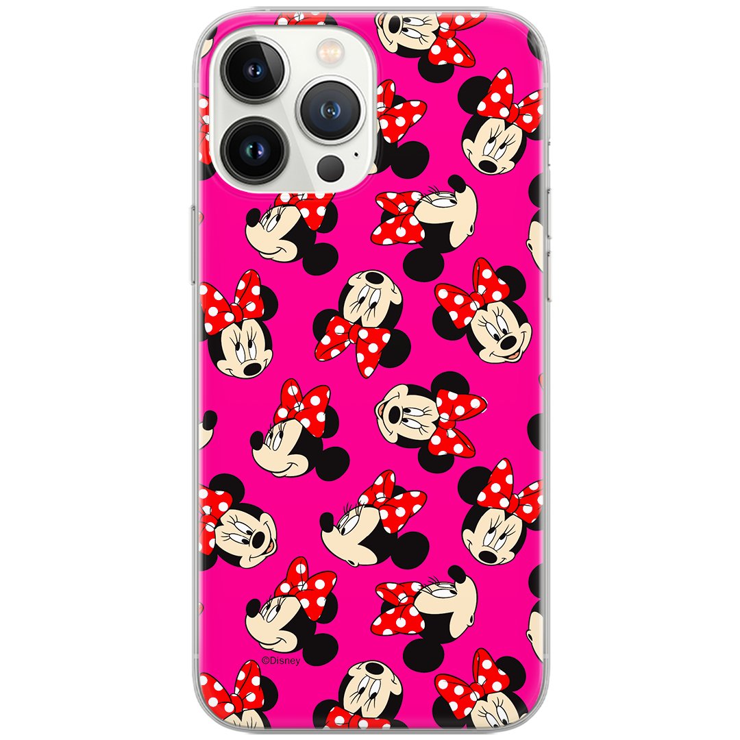 Etui Disney dedykowane do Samsung S21 ULTRA, wzór: Minnie 019 Etui całkowicie zadrukowane, oryginalne i oficjalnie licencjonowane