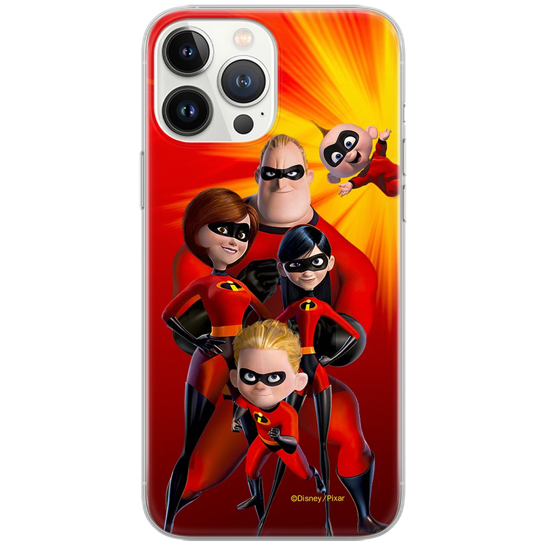 Etui Disney dedykowane do Iphone XS Max, wzór: Iniemamocni 001 Etui całkowicie zadrukowane, oryginalne i oficjalnie licencjonowane