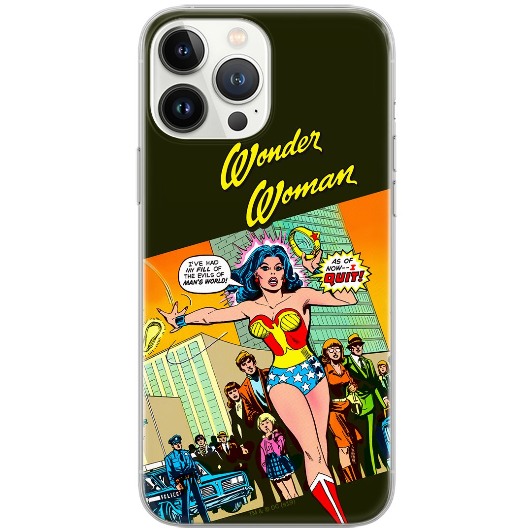 Etui DC dedykowane do Iphone 12 / 12 PRO, wzór: Wonder Woman 016 Etui całkowicie zadrukowane, oryginalne i oficjalnie licencjonowane