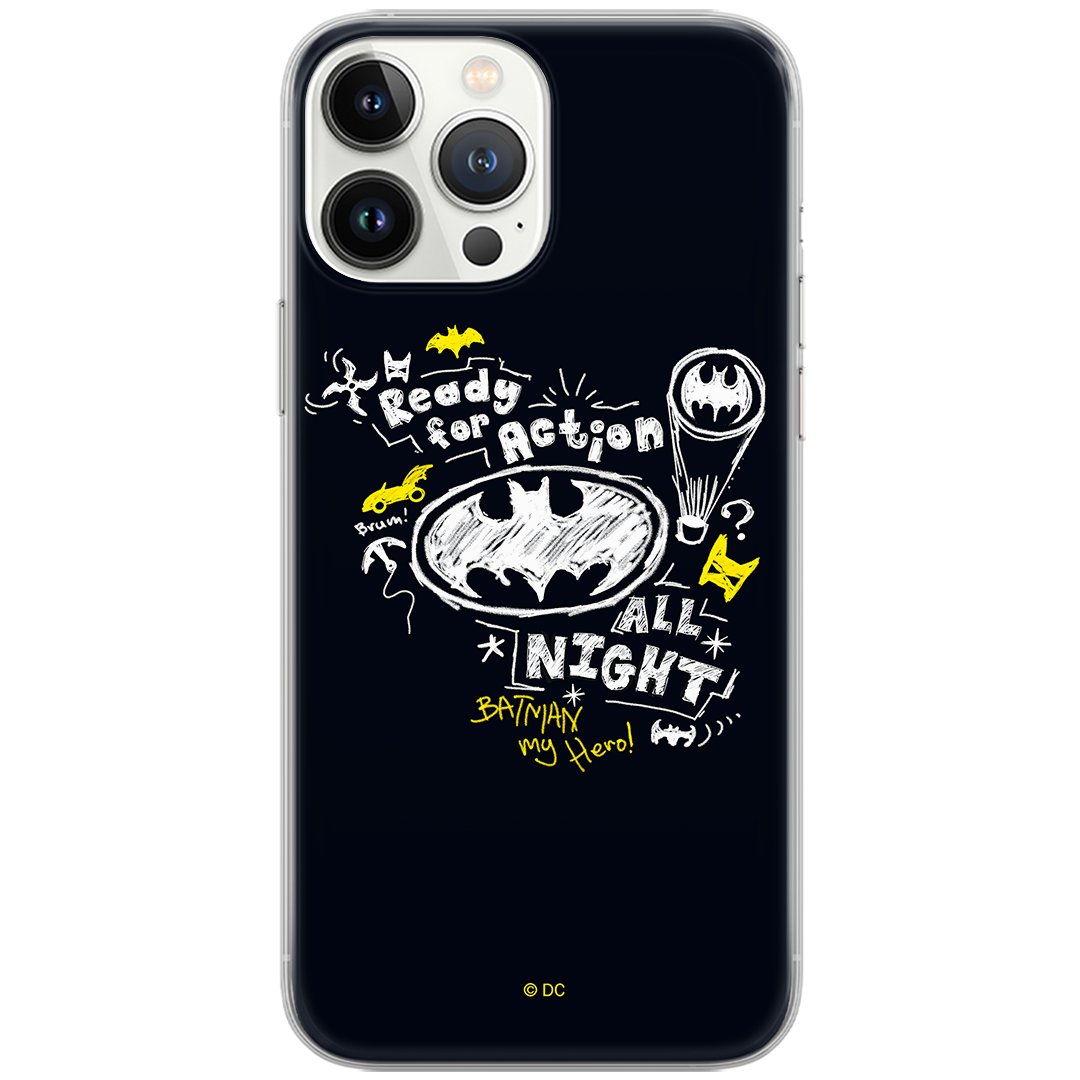 Etui DC dedykowane do Iphone 13 MINI, wzór: Batman 014 Etui całkowicie zadrukowane, oryginalne i oficjalnie licencjonowane