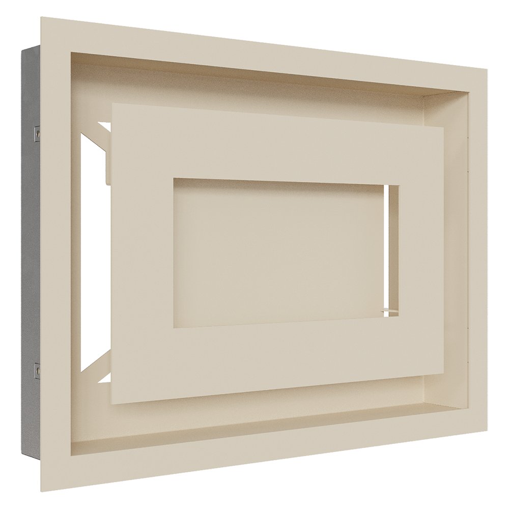 Kratka wentylacyjna kominkowa WIND 22x30 kremowa