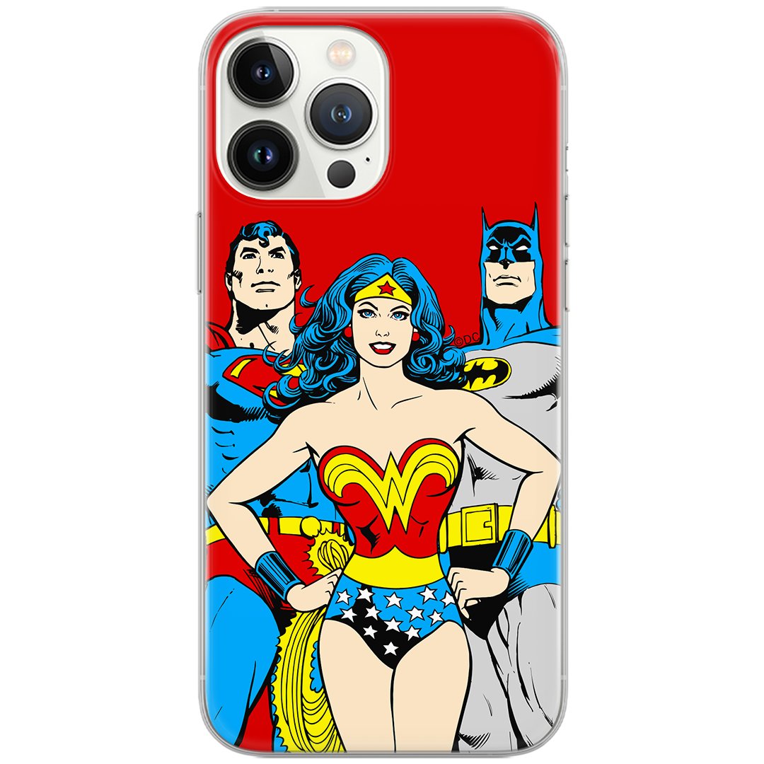 Etui DC dedykowane do Xiaomi REDMI 9C, wzór: Liga Sprawiedliwości 003 Etui całkowicie zadrukowane, oryginalne i oficjalnie licencjonowane