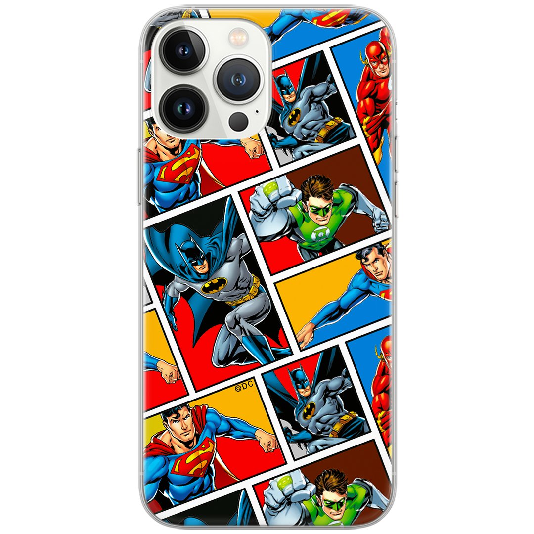 Etui DC dedykowane do Xiaomi REDMI NOTE 9, wzór: Liga Sprawiedliwości 001 Etui całkowicie zadrukowane, oryginalne i oficjalnie licencjonowane