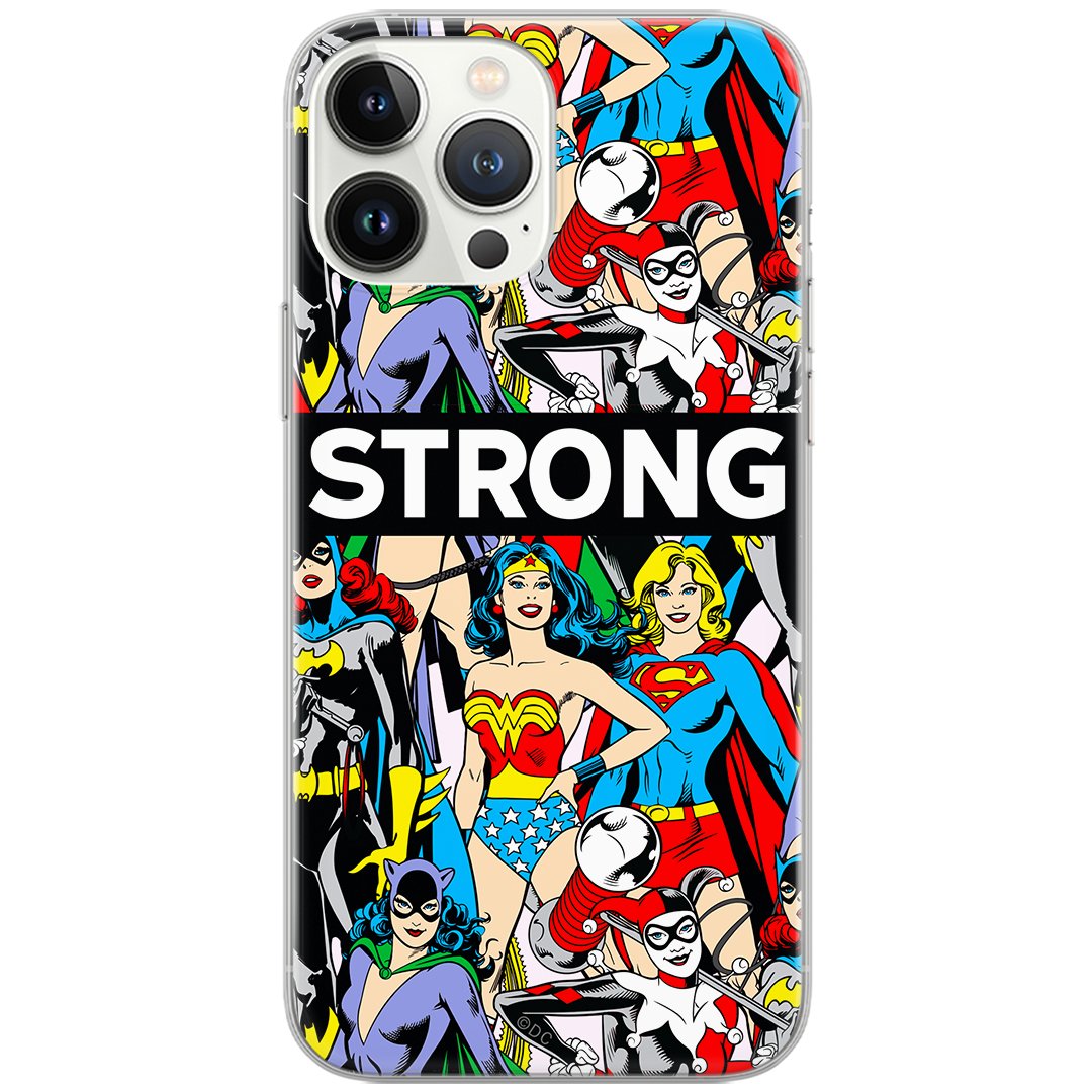 Etui DC dedykowane do Samsung S21 PLUS, wzór: Super Girls 003 Etui całkowicie zadrukowane, oryginalne i oficjalnie licencjonowane