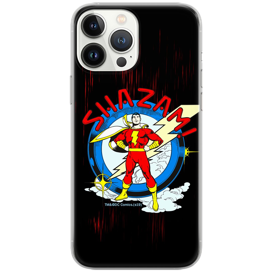 Etui DC dedykowane do Iphone XS Max, wzór: Shazam 003 Etui całkowicie zadrukowane, oryginalne i oficjalnie licencjonowane