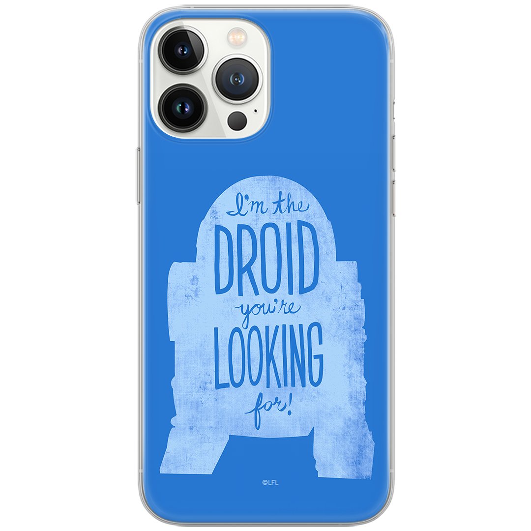 Etui Star Wars dedykowane do Iphone 13, wzór: R2D2 006 Etui całkowicie zadrukowane, oryginalne i oficjalnie licencjonowane