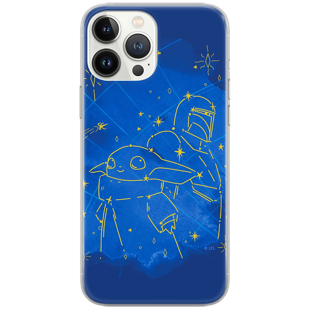 Etui Star Wars dedykowane do Iphone 13 PRO MAX, wzór: Baby Yoda 023 Etui całkowicie zadrukowane, oryginalne i oficjalnie licencjonowane