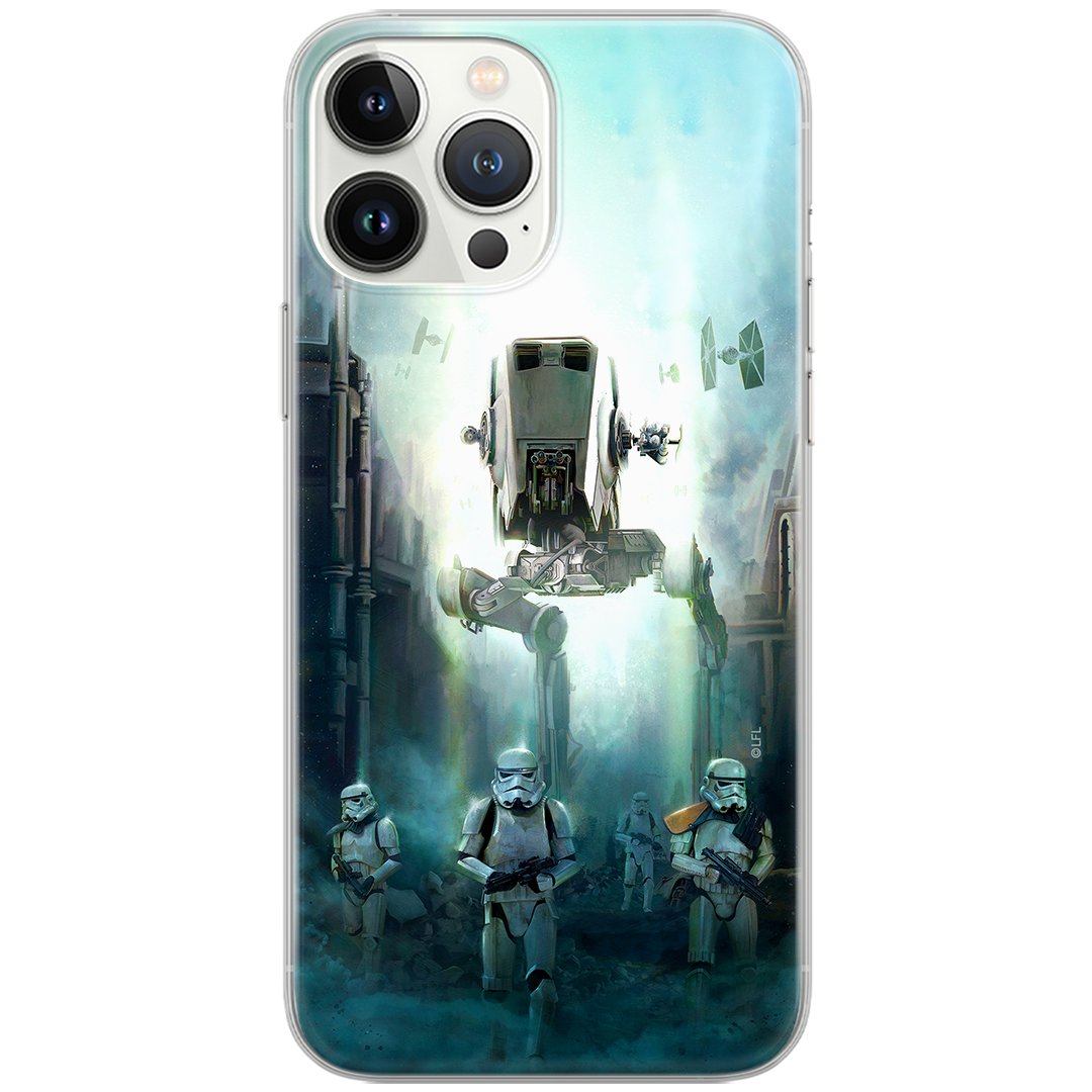 Etui Star Wars dedykowane do Samsung A02S, wzór: Gwiezdne Wojny 019 Etui całkowicie zadrukowane, oryginalne i oficjalnie licencjonowane