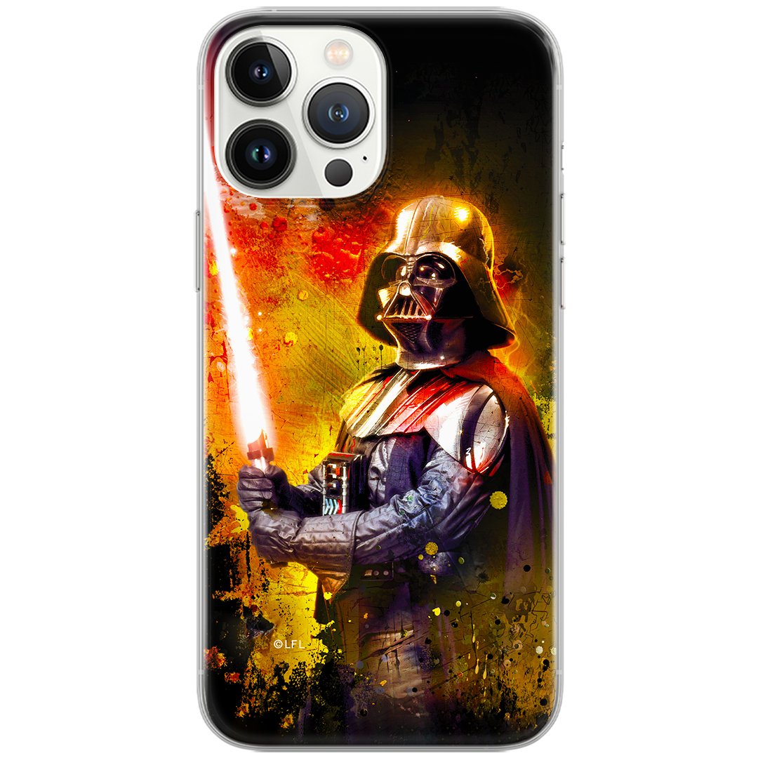 Etui Star Wars dedykowane do Samsung A70, wzór: Darth Vader 012 Etui całkowicie zadrukowane, oryginalne i oficjalnie licencjonowane