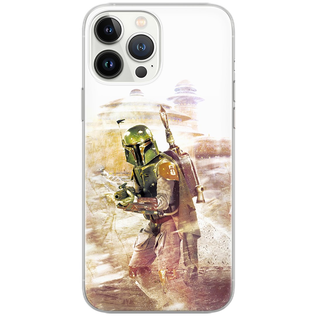 Etui Star Wars dedykowane do Samsung A53 5G, wzór: Boba Fett 001 Etui całkowicie zadrukowane, oryginalne i oficjalnie licencjonowane