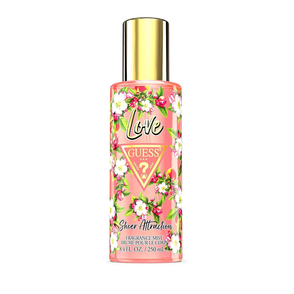 Guess, Love Sheer Attraction, Dezodorant i spray do ciała, 250 ml