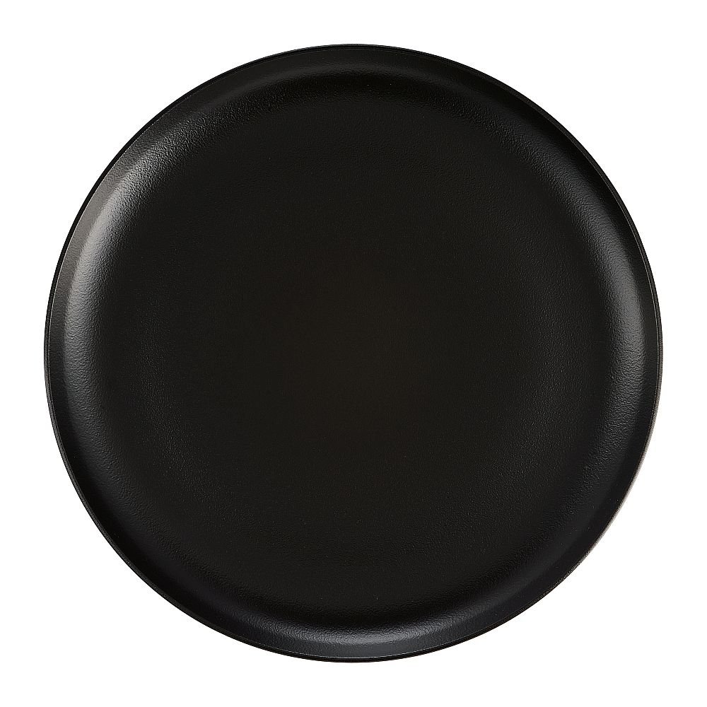 Talerz płytki czarny 26 cm BLACK ONYX VILLA ITALIA