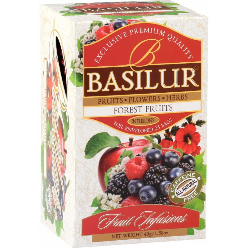 BASILUR BASILUR Herbata Forest Fruit saszetka 20x1,8g WIKR-1055255