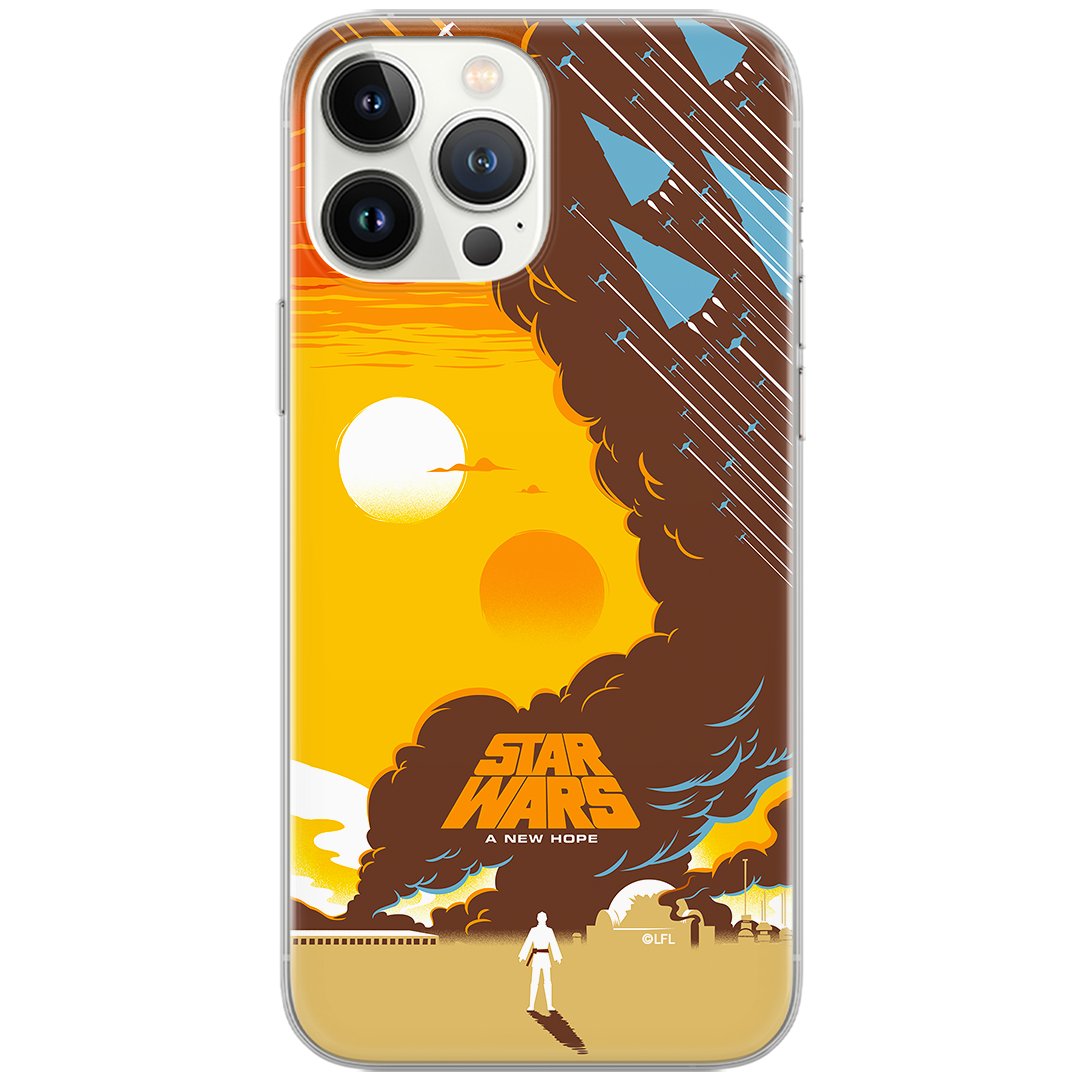 Etui Star Wars dedykowane do Xiaomi REDMI 9, wzór: Gwiezdne Wojny 027 Etui całkowicie zadrukowane, oryginalne i oficjalnie licencjonowane