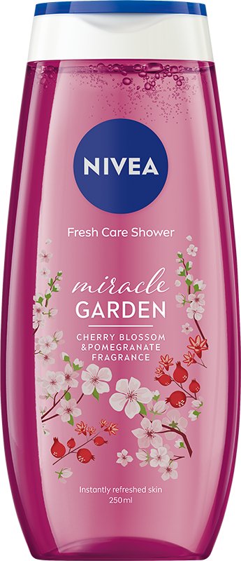 Nivea NIVEA Żel pod prysznic Miracle Garden Kwiat Wiśni i Granat	, 250 ml 250.0 ml