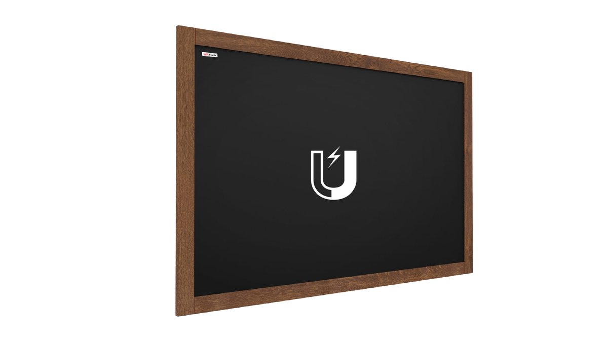 Allboards Tablica kredowa MAGNETYCZNA czarna 150x100 cm rama drewniana lakierowana MTB1510