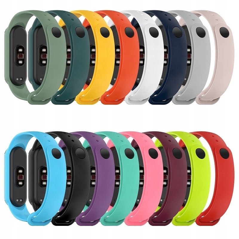 Pasek Opaska Xiaomi Mi Band 5 Band 6 Zestaw 16Szt