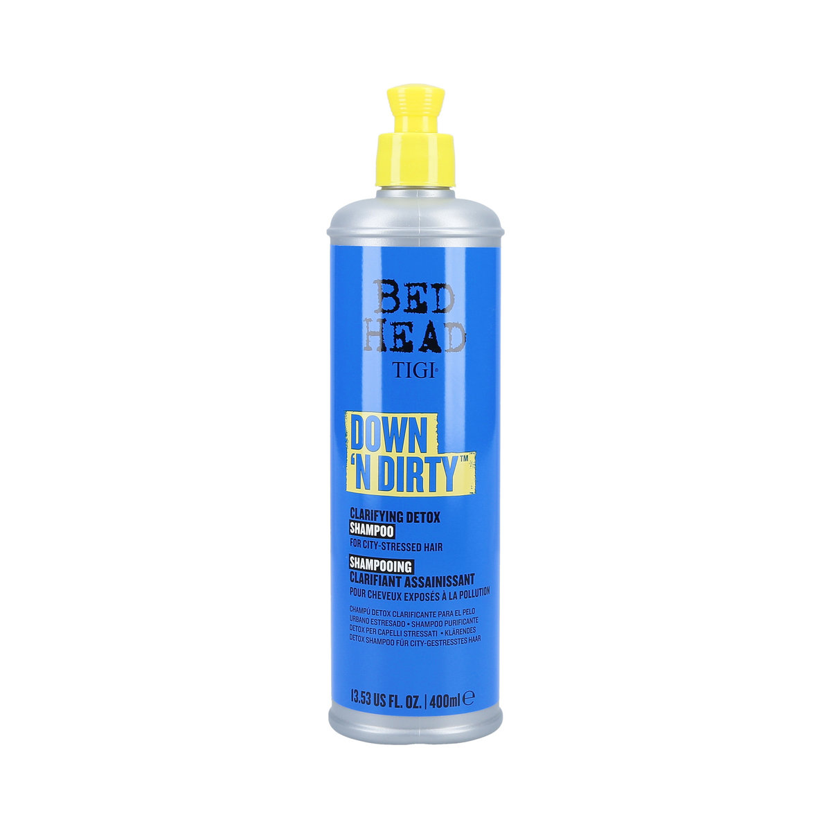 Tigi Bed Head Down'N Dirty, szampon detoksykujący, 400ml