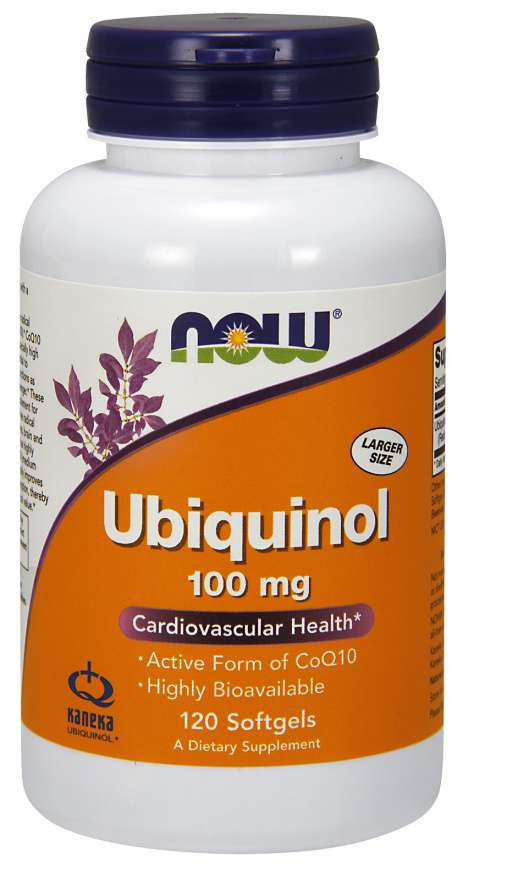 Now Foods Ubichinol - Koenzym Q10 100 mg (120 kaps.)