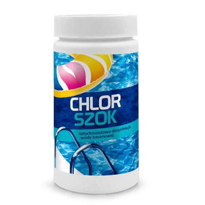 GAMIX Super Chlor Szok 3W1 1Kg Klaruje Wodę GX CHLOR SZOK 1KG