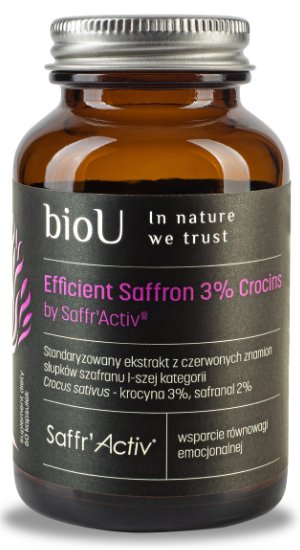 bioU Efficient Saffron by Saffr'Activ (60 kaps.)