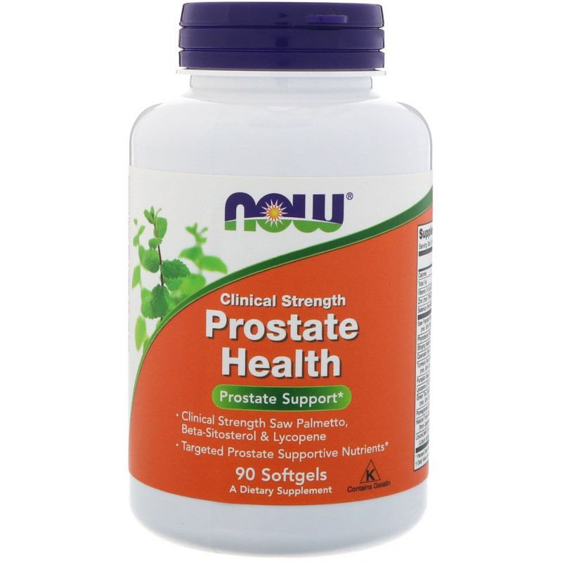 Now Foods Prostate Health Clinical Strength (Wsparcie prostaty) 90 Kapsułek żelowych