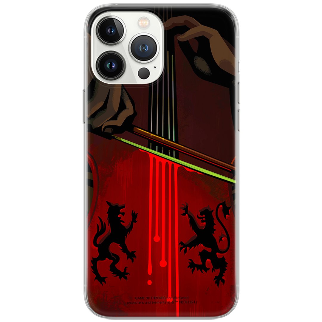 Etui Gra o Tron dedykowane do Iphone 13, wzór: Gra o Tron 005 Etui całkowicie zadrukowane, oryginalne i oficjalnie licencjonowane / Game of Thrones