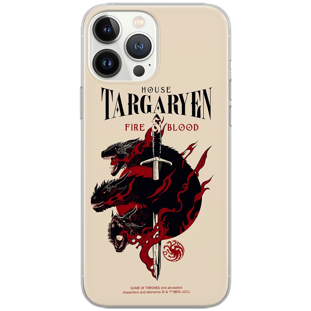 Etui Gra o Tron dedykowane do Iphone 13, wzór: Gra o Tron 006 Etui całkowicie zadrukowane, oryginalne i oficjalnie licencjonowane / Game of Thrones