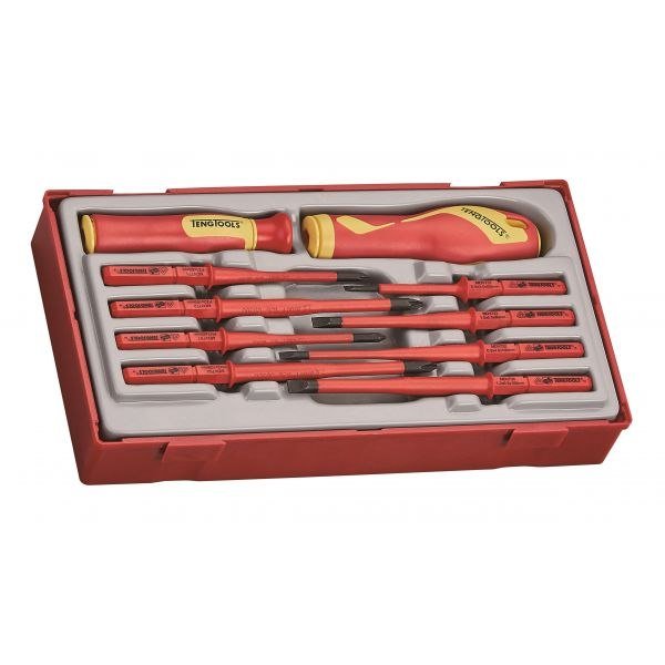 TENG TOOLS Zestaw wkrętaków izolowanych 1000V 10 elementowy TTV710N 282670108 282670108