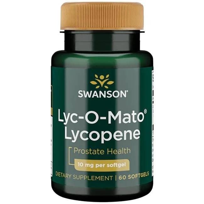 SWANSON Ultra Lyc-O-Mato Likopen, 10 mg, 60 kapsułek