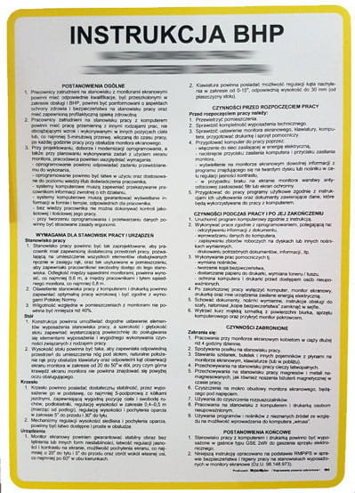 Instrukcja 83 Bhp Obsługi Czajnika Elektrycznego