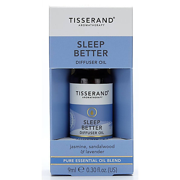 Tisserand Sleep Better Diffuser Oil - Jaśmin + Drzewo sandałowe + Lawenda (9 ml)