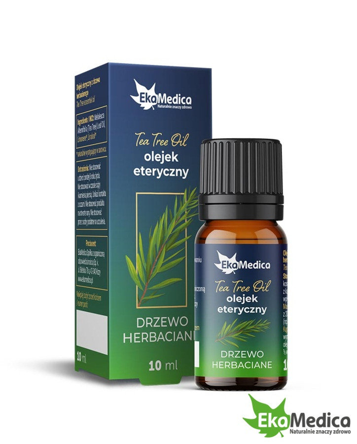 EkaMedica Olejek Eteryczny z Drzewa Herbacianego 10ml - EkaMedica