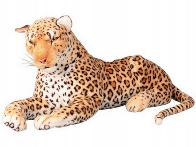 Pantera Leopard Duży Kot Pluszak Jak Żywy 110+60Cm/Iko