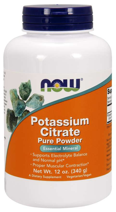 Now Foods, Potassium Citrate, Cytrynian