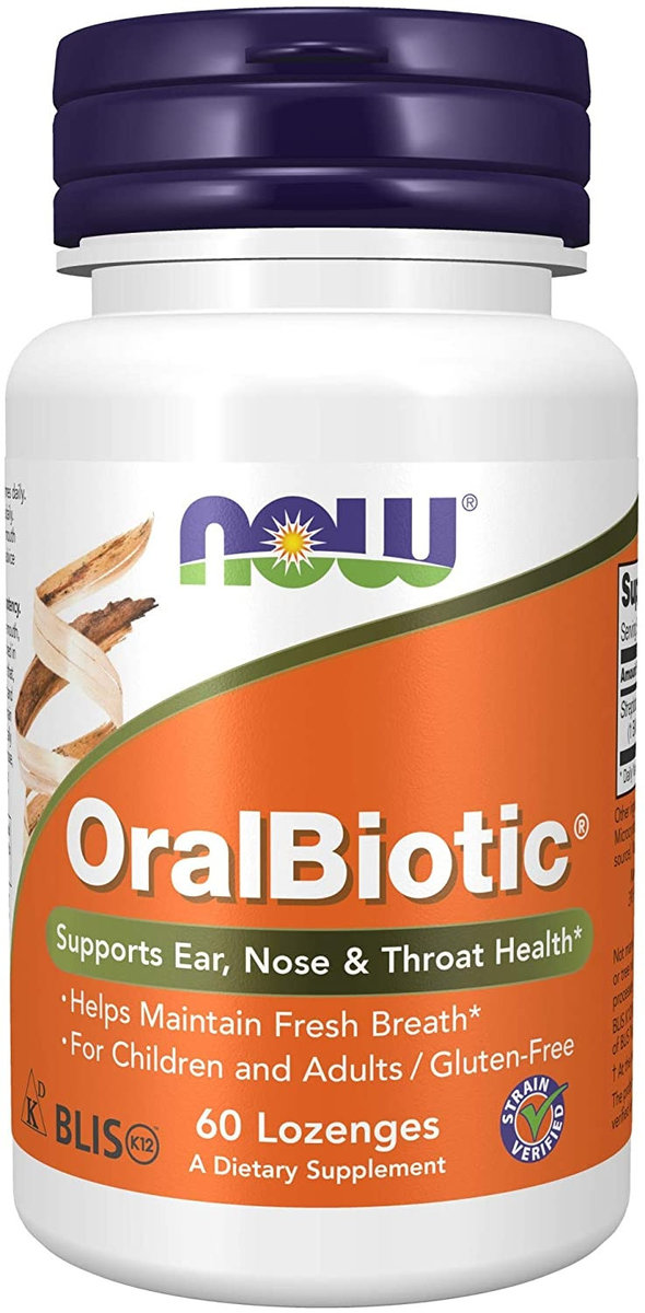 Now Foods OralBiotic (60 kaps.)