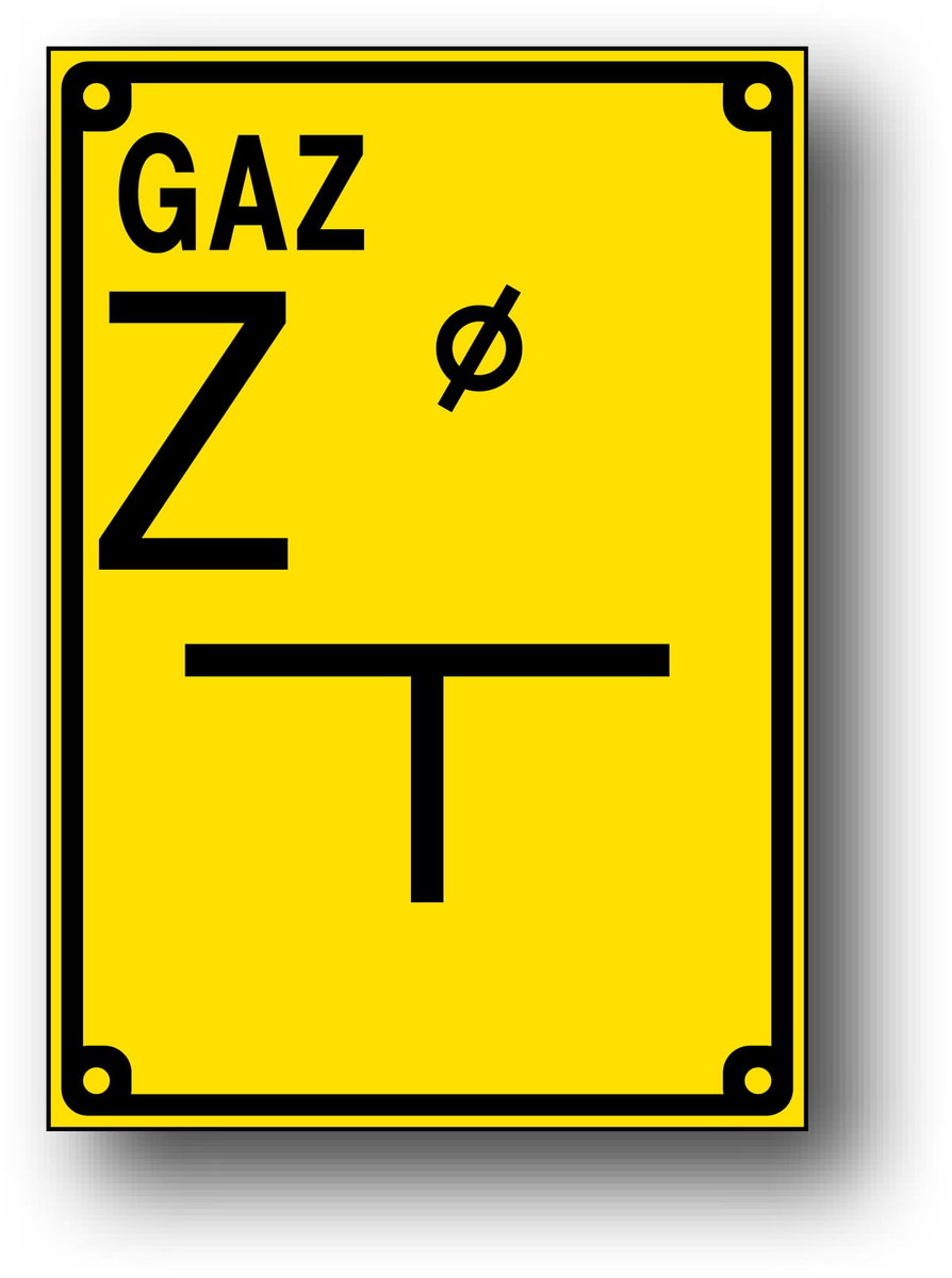 Todg-1 Z Tabliczka Orientacyjna Zawieradła Gazocią