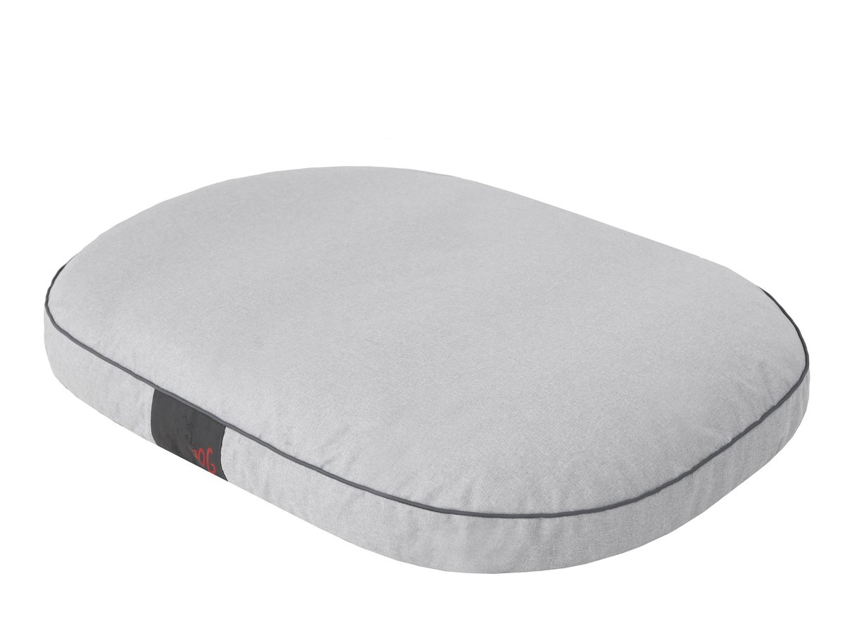 Materac Owalny Dla Psa, 130 X 100Cm, Xxl, Popiel Ekolen