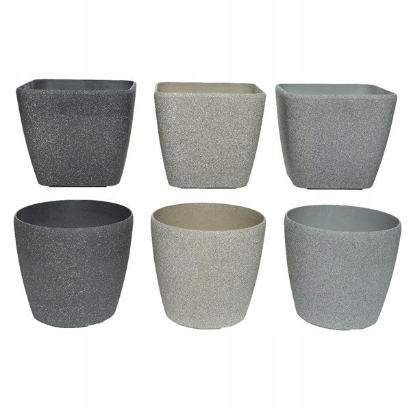 Doniczka Osłonka Plastikowa Mix 22 Cm