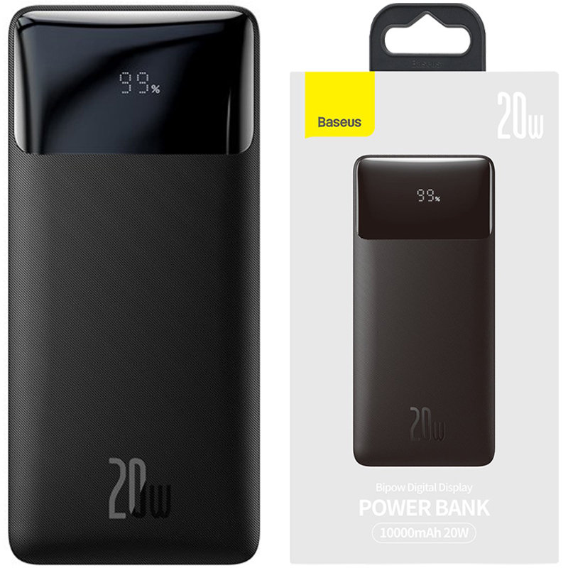 Powerbank Baseus Usb-C Pd 3Xusb 3A 10000Mah Led