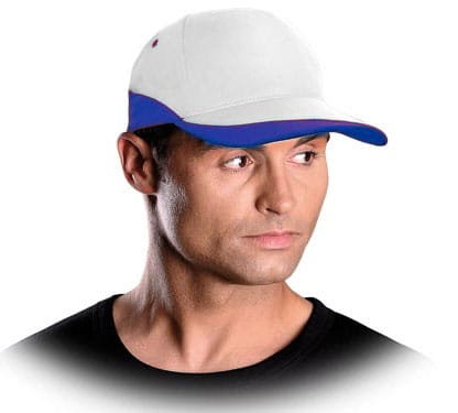 REIS Reis Czcolwn czapka ochronna, biało-niebieski, rozmiar 57-61, opakowanie 40 sztuk CZCOLWN