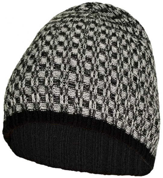 Cz Double - Czapka Zimowa Gruba Podwójna Dziana