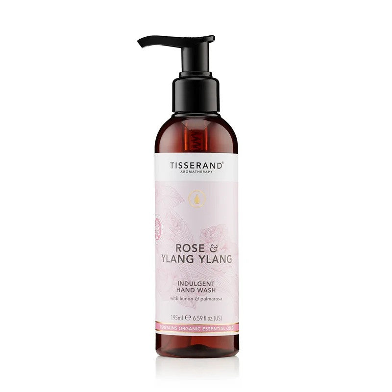 Tisserand Rose & Ylang Ylang Indulgent Hand Wash - Żel do mycia rąk Róża i Ylang Ylang (195ml)