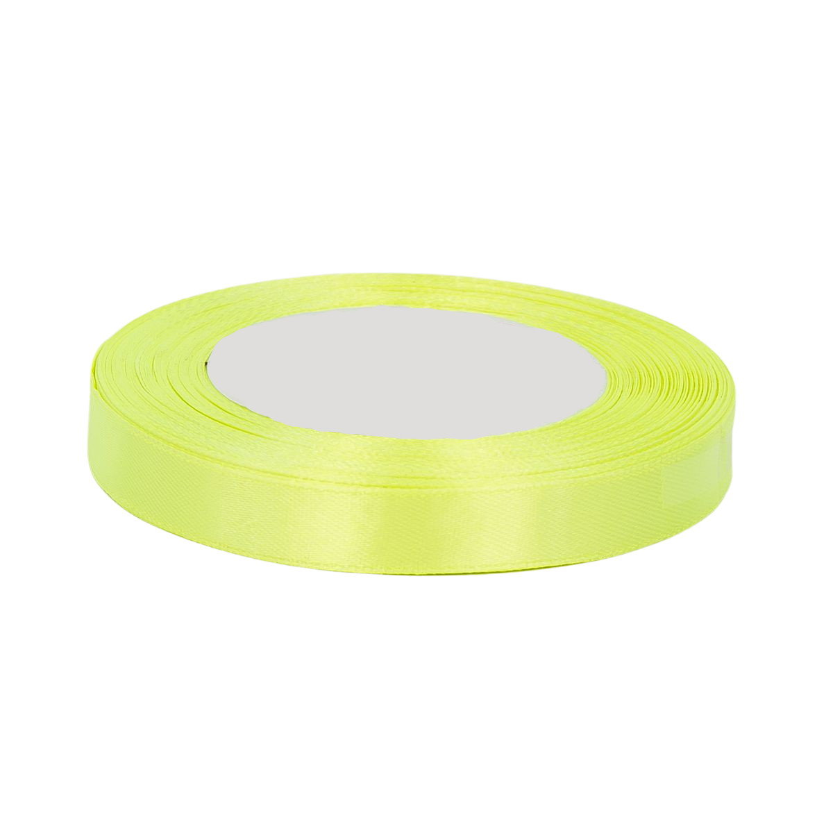 Wstążka Satynowa Jabłkowa Zieleń 12mm x 36y nr 092