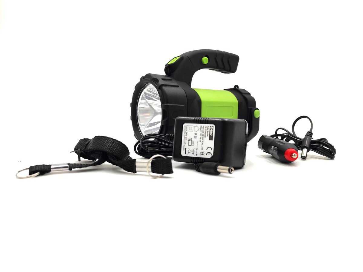 Emos Lampa LED P4526 5W CREE + COB LED 1450000250) Czarna/Zielona