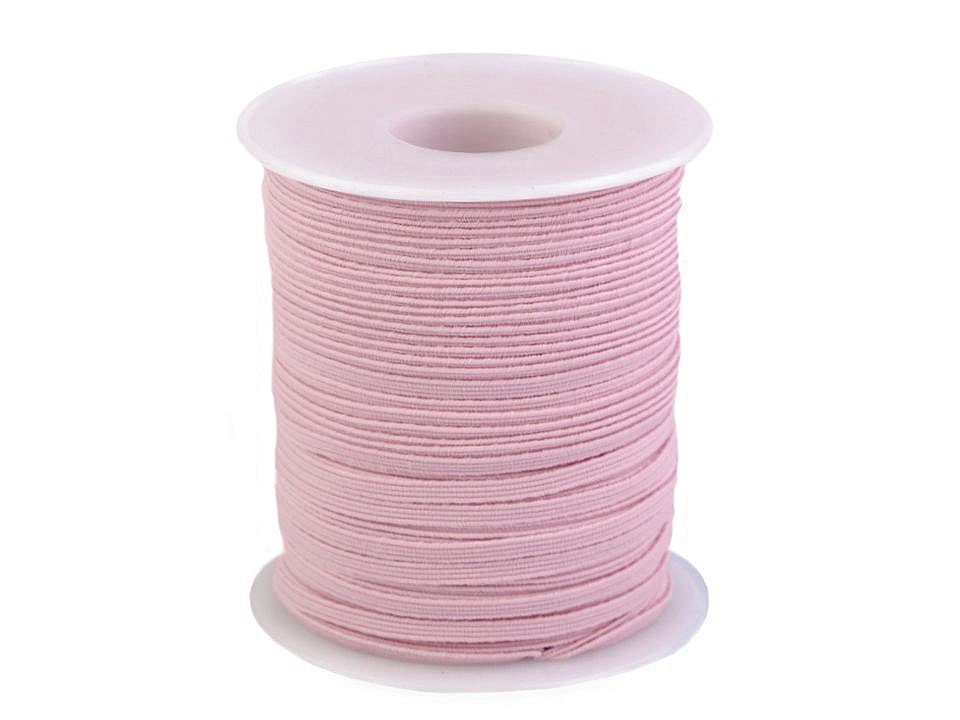 Guma Płaska 3 Mm ( 1 Mb ) Jasny Róż