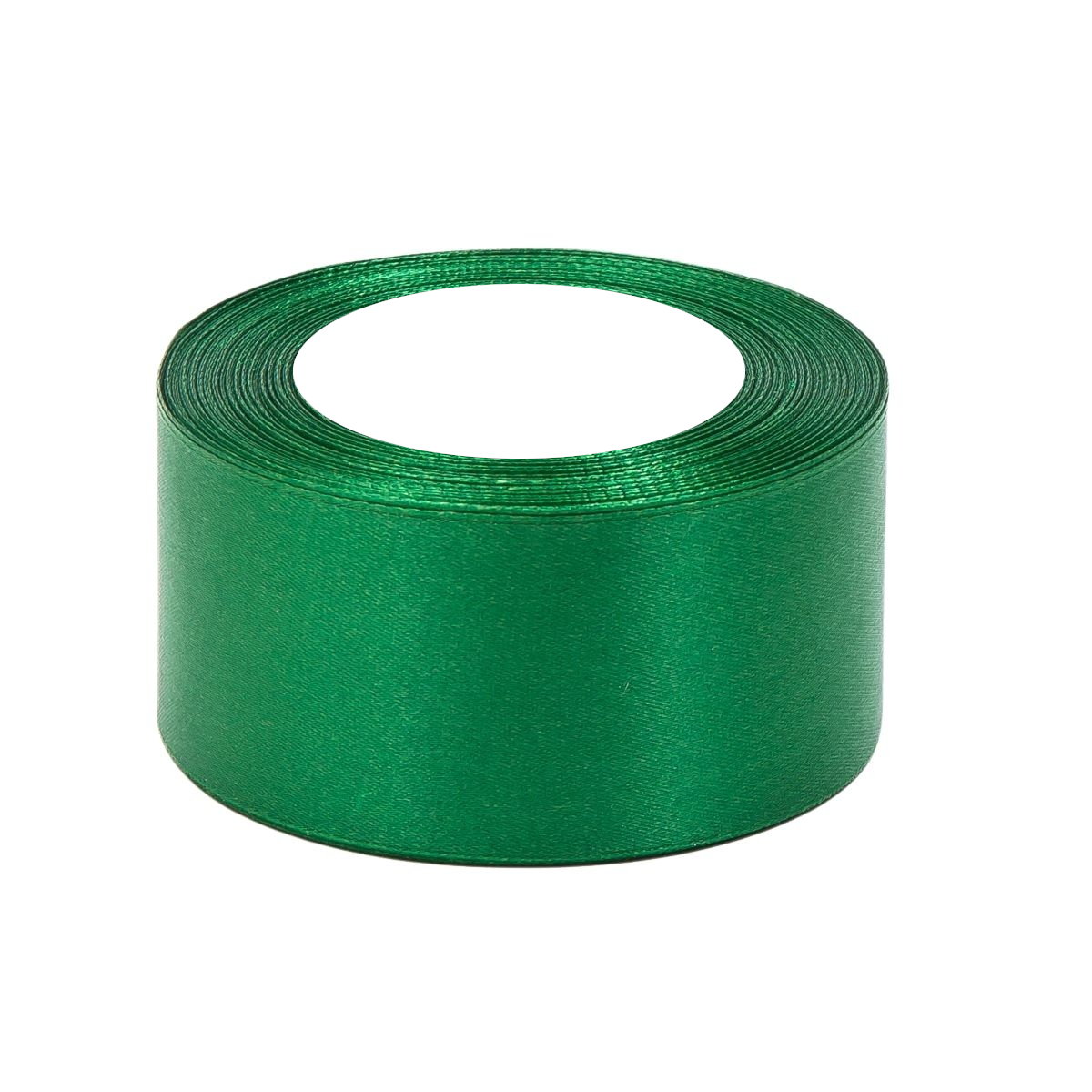 Wstążka Satynowa Butelkowa Zieleń 50mm x 36y