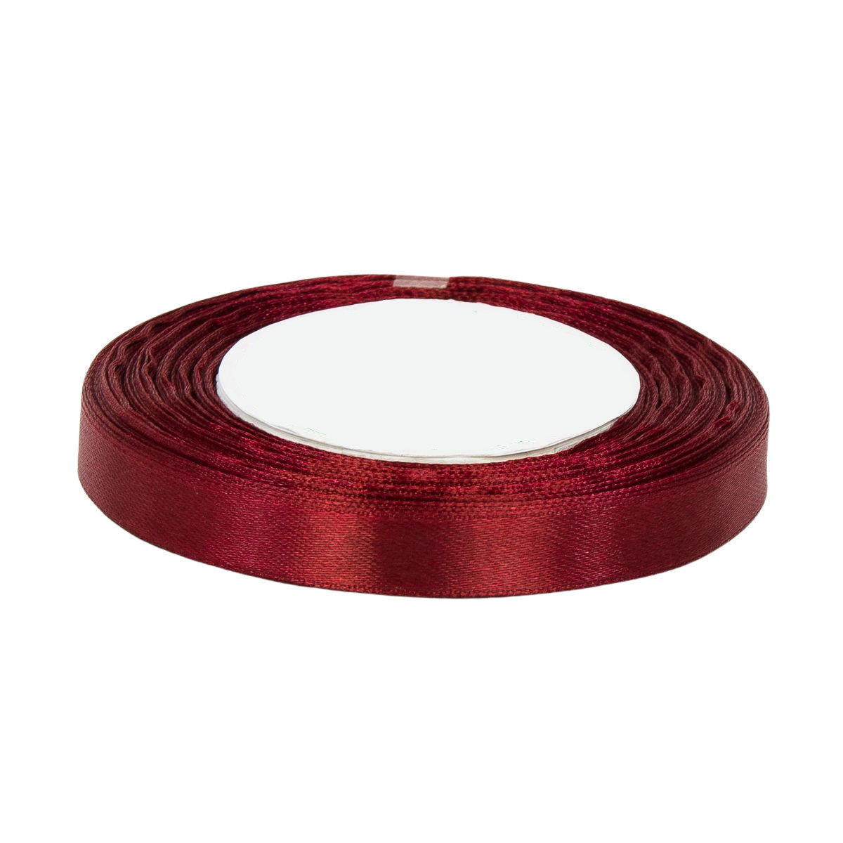 Wstążka Satynowa Burgundowa 12mm x 36y nr 011